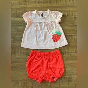CARTER'S | Baby Top & Short Set - 6 Months